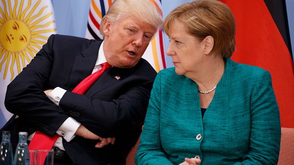 Almanya Başbakanı Merkel, ABD Başkanı Trump'ın G-7 Zirvesi ...