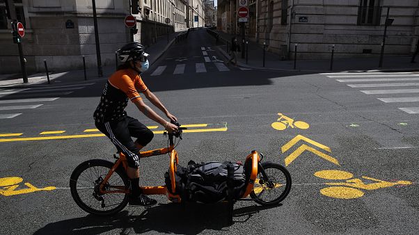 Neue Radwege in Paris Neue Radwege in Paris