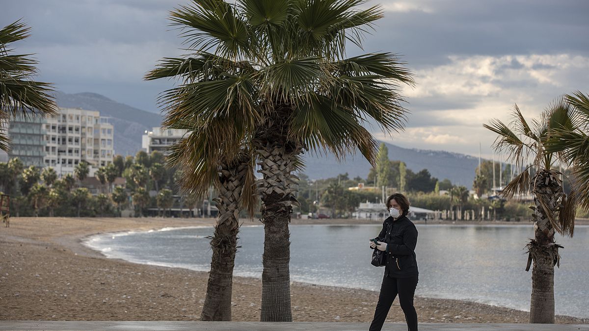 Griechenland: So sieht Social Distancing am Strand aus