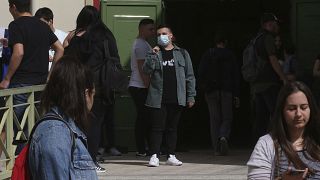 "Herausforderung Virus" - griechische Schüler nach zwei Monaten zurück