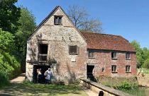 Coronavirus: 1,000-year-old mill brought back to life after lockdown baking sparks flour shortages