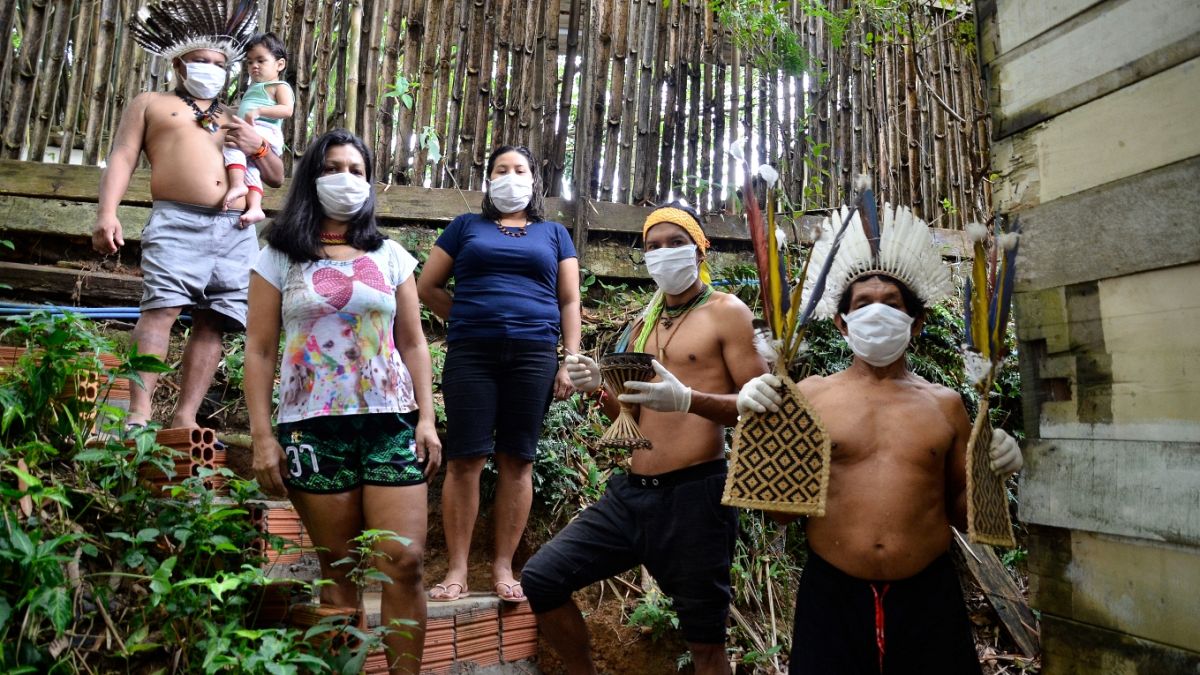 Brezilya'nın en büyük eyaleti olan Amazonas'ın başkenti Manaus'ta yaşayan yerli topluluk