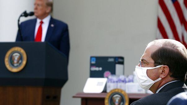 Mascarillas obligatorias en la Casa Blanca, salvo para Donald Trump Mascarillas obligatorias en la Casa Blanca, salvo para Donald Trump