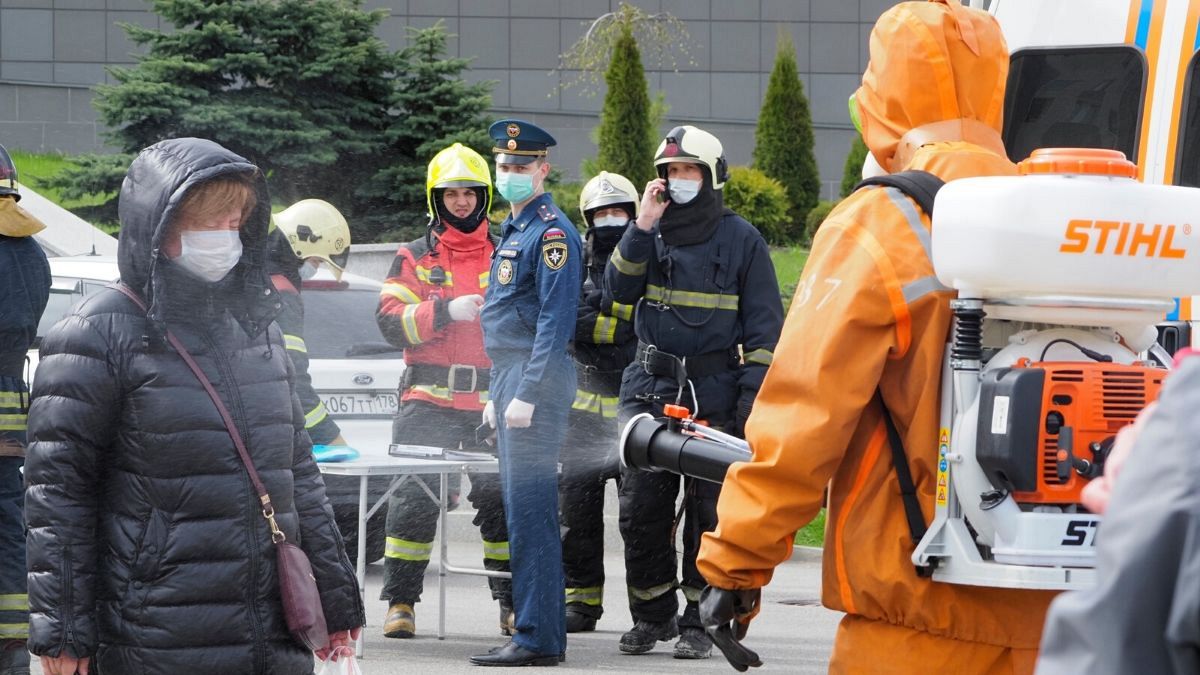 پنج بیمار کرونایی در آتش‌سوزی بیمارستانی در سن‌ پترزبورگ جان باختند