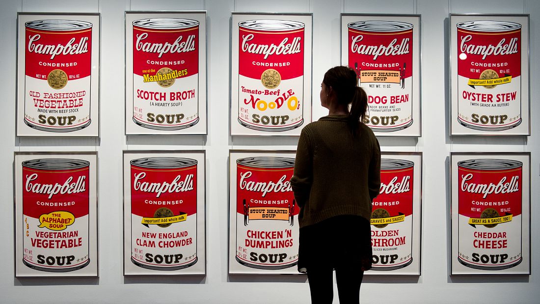 Campbell's Soup Cans II: Oyster Stew 60 - Andy Warhol