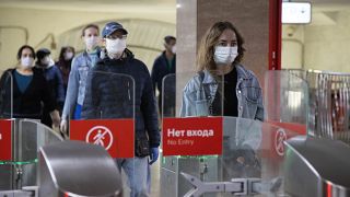 Virus Outbreak Russia