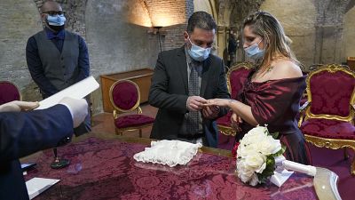 Una ceremonia celebrada en Roma