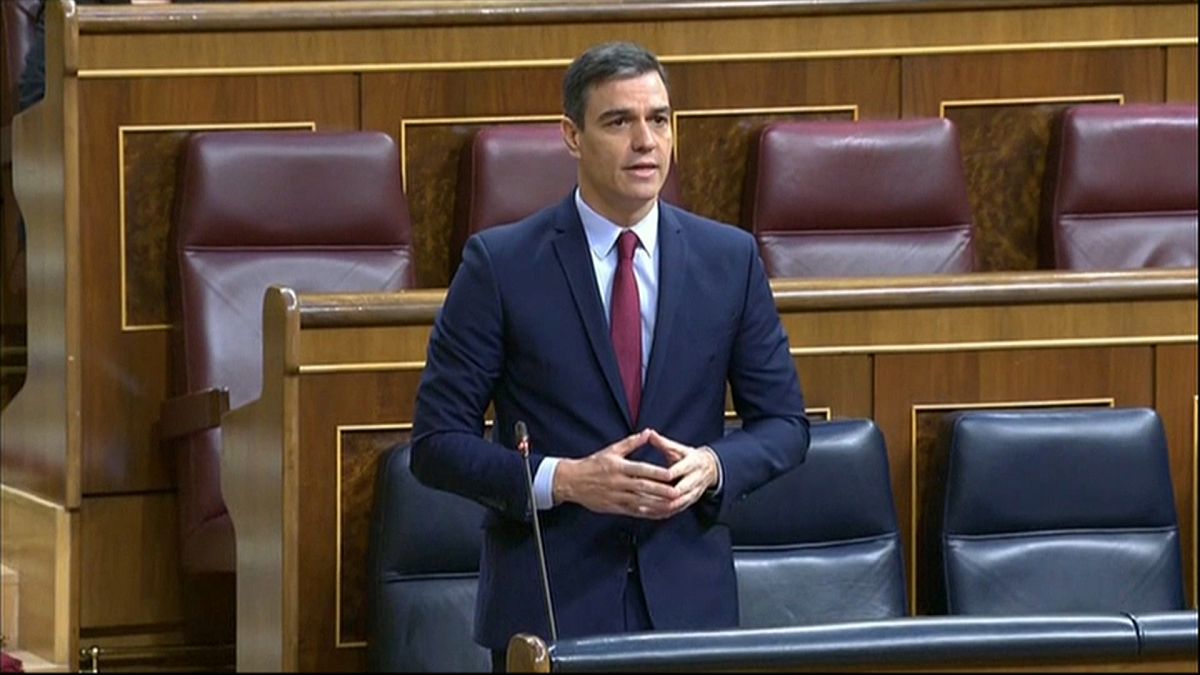 Pedro Sánchez pide unidad al Congreso para salvar vidas y empleos