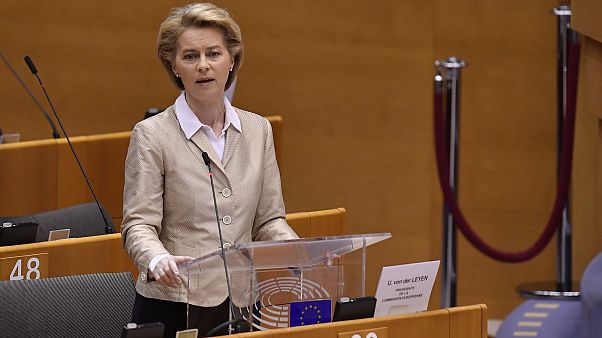 Covid-19, Von der Leyen: "Per la ripresa ci vorrà tempo". E Michel propone un "piano De Gasperi" Covid-19, Von der Leyen: "Per la ripresa ci vorrà tempo". E Michel propone un "piano De Gasperi"