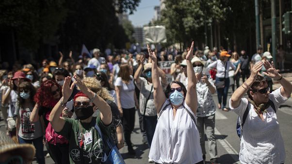 Virus Outbreak Greece Virus Outbreak Greece