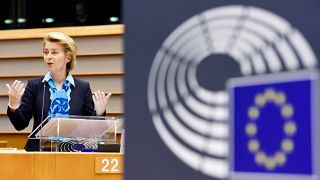 Participation of Ursula von der Leyen, President of the European Commission, at the Plenary session of the European Parliament