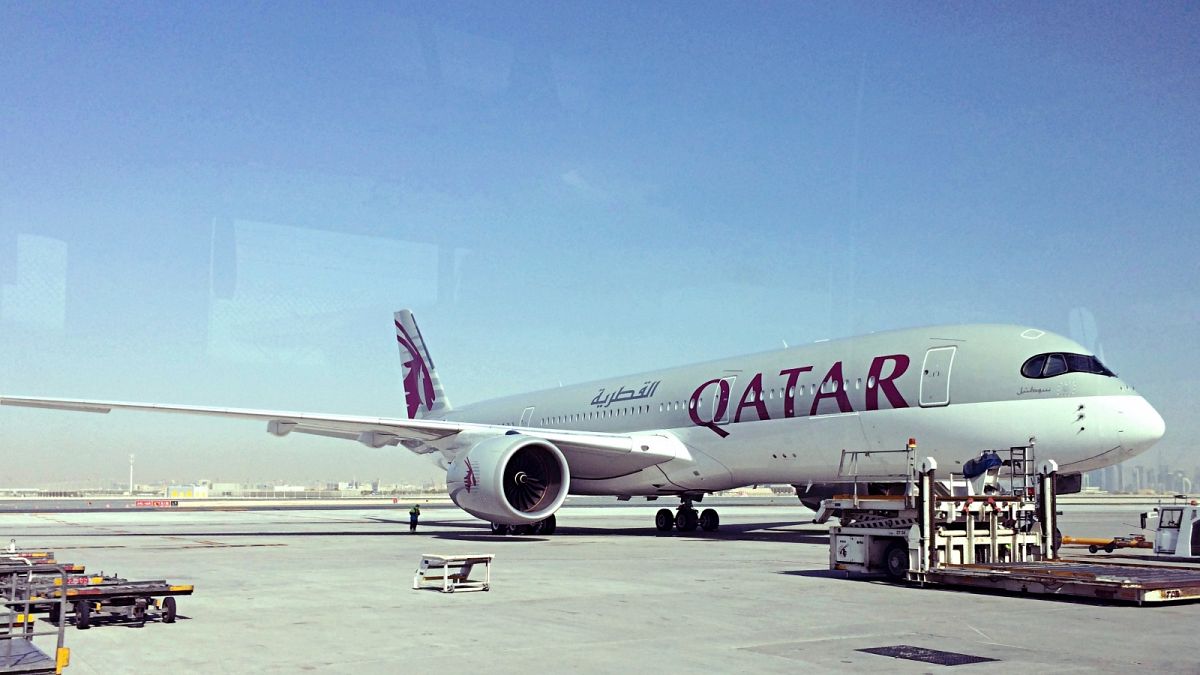 A Qatar gépe (archív)