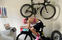 Video diary: how a professional triathlete keeps fit in lockdown