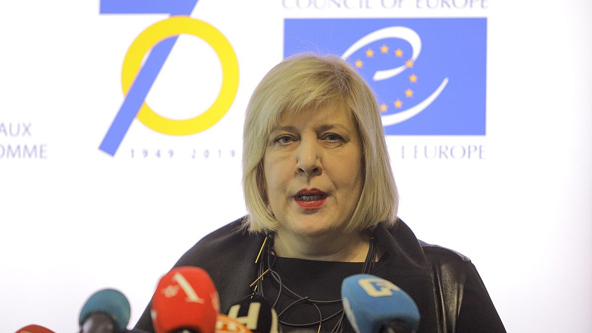 Avrupa Konseyi İnsan Hakları Temsilcisi Dunja Mijatovic 