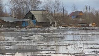 Szibéria: árvíz - több falu víz alá került