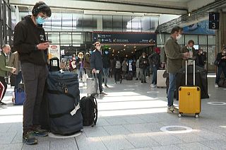 França reforça medidas de higiene nos comboios