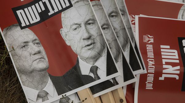 Benjamin Netanyahu, Benny Gantz Benjamin Netanyahu, Benny Gantz