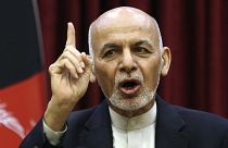  Afghan President Ashraf Ghani in March, 2020