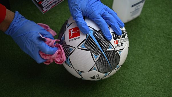 APTOPIX Virus Outbreak Germany Soccer Bundesliga APTOPIX Virus Outbreak Germany Soccer Bundesliga