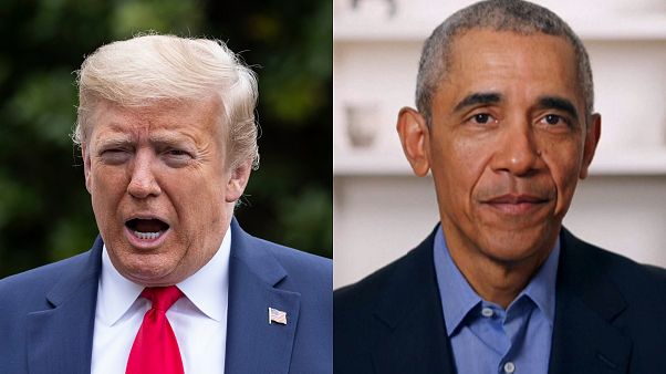 El mandatario republicano Donald Trump acusó al expresidente Barack Obama de "incompetente" tras haber realizado un discurso sobre el manejo de la pandemia del coronavirus. El mandatario republicano Donald Trump acusó al expresidente Barack Obama de "incompetente" tras haber realizado un discurso sobre el manejo de la pandemia del coronavirus.