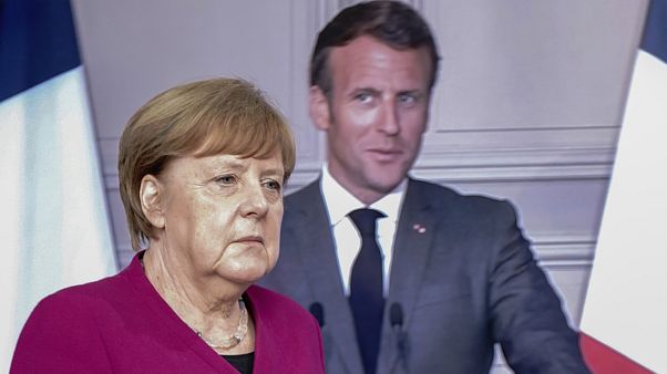 Merkel ve Macron Merkel ve Macron