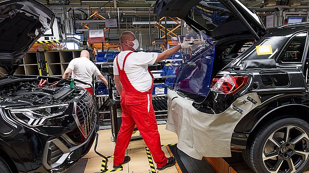 Újraindult a termelés a győri Audi-gyárban Újraindult a termelés a győri Audi-gyárban