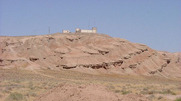 پاسگاه ایران در مرز افغانستان در نزدیکی تایباد پاسگاه ایران در مرز افغانستان در نزدیکی تایباد
