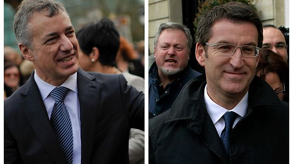 Íñigo Urkullu y Alberto Núñez Feijóo Íñigo Urkullu y Alberto Núñez Feijóo