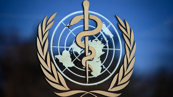 logo of the World Health Organization (WHO) at their headquarters in Geneva logo of the World Health Organization (WHO) at their headquarters in Geneva
