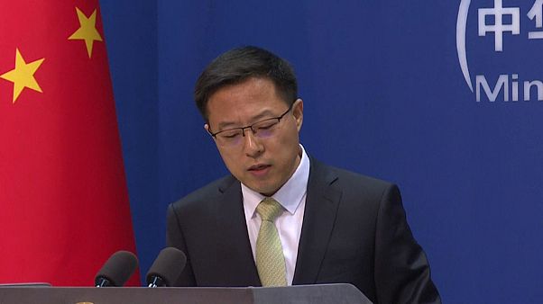 Zhao Lijian, portavoz del Ministerio de Relaciones Exteriores de China Zhao Lijian, portavoz del Ministerio de Relaciones Exteriores de China