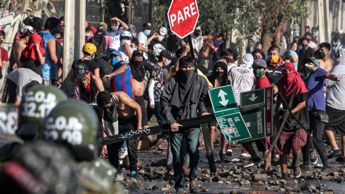 Manifestation au Chili le 19 mai