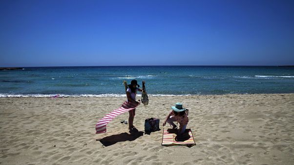 Virus Outbreak Cyprus Enticing Tourists Virus Outbreak Cyprus Enticing Tourists