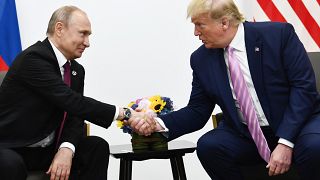 الرئيسان الروسي فلاديمير بوتين والأمريكي دونالد ترامب