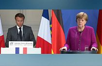 Emmanuel Macron und Angela Merkel