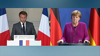 Emmanuel Macron und Angela Merkel