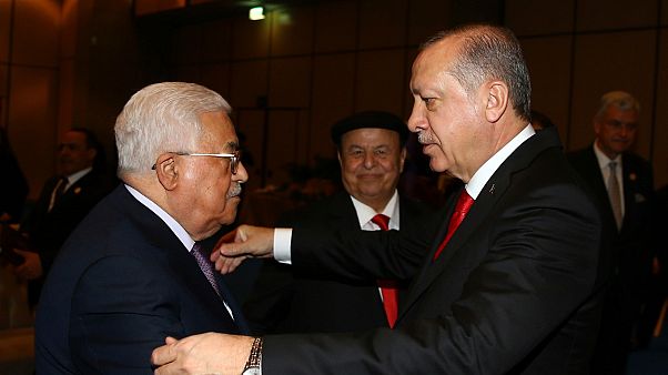 Filistin Devlet Başkanı Mahmud Abbas ve Türkiye Cumhurbaşkanı Recep Tayyip Erdoğan Filistin Devlet Başkanı Mahmud Abbas ve Türkiye Cumhurbaşkanı Recep Tayyip Erdoğan
