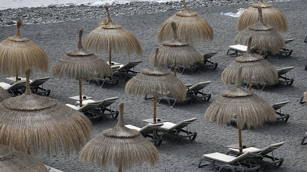 Playa desierta en La Caleta, Tenerife, Islas Canarias// ARCHIVO Playa desierta en La Caleta, Tenerife, Islas Canarias// ARCHIVO