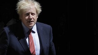 Britain's Prime Minister Boris Johnson in London on May 20, 2020