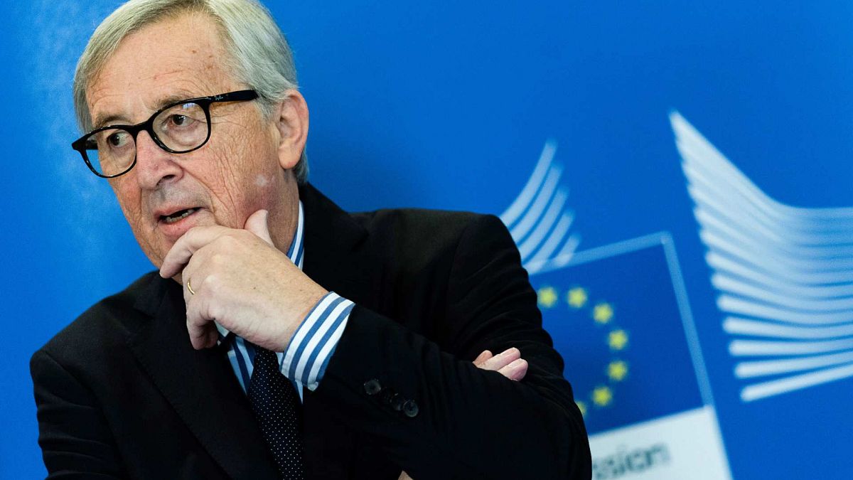 رئيس المفوضية الأوروبية السابق جان كلود يونكر، بروكسل، 3 ديسمبر2019
