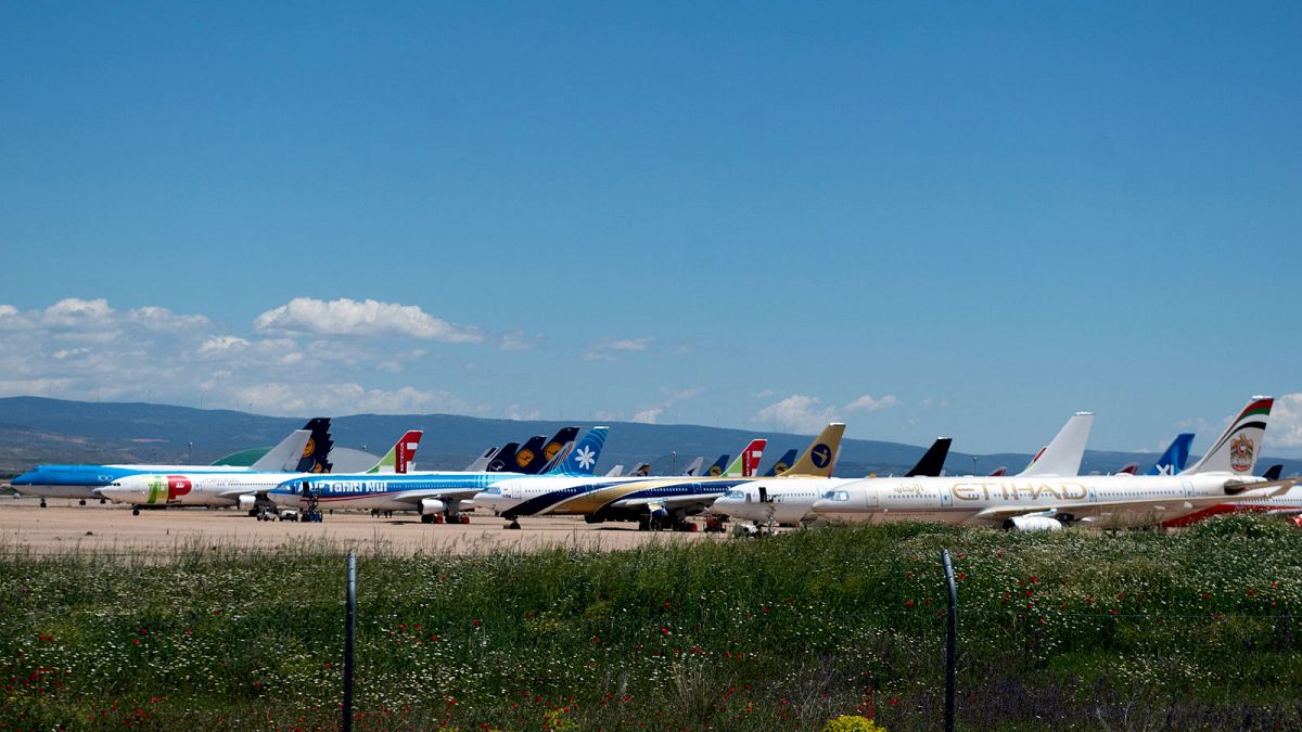 L'aéroport de Teruel en Espagne, le 18 mai 2020.