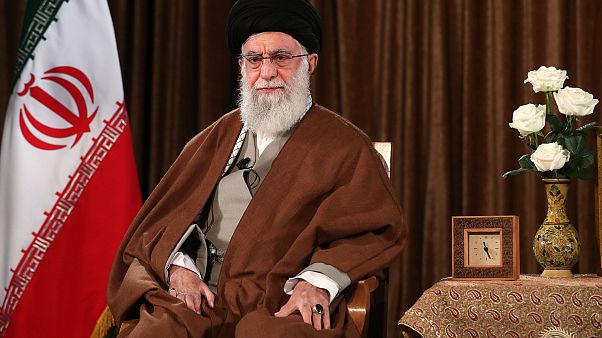 İran'ın dini lideri Ali Hamaney İran'ın dini lideri Ali Hamaney