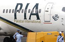 Imagem de arquivo de uma avião da Pakistan International Airlines (PIA)