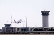 Larnaca airport (file photo)