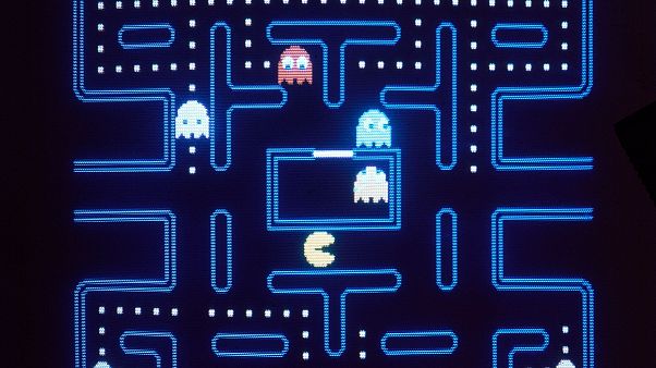 This close up view of a monitor shows the electronic video game Pac-Man in 1983. (AP Photo) This close up view of a monitor shows the electronic video game Pac-Man in 1983. (AP Photo)