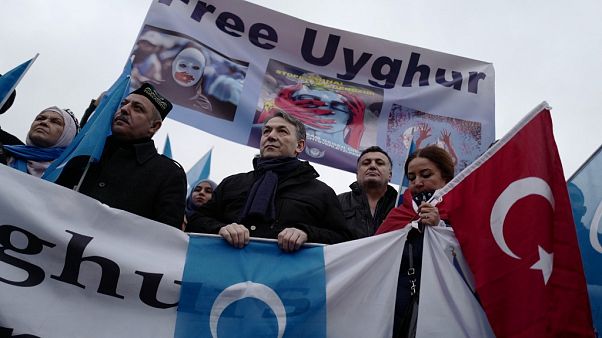 Almanya'da Çin protestosu (Arşiv) Almanya'da Çin protestosu (Arşiv)