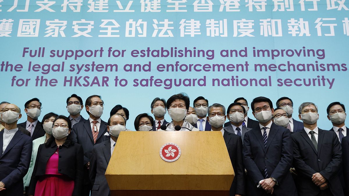 Çin'in hazırladı ulusal güvenlik yasasına Hong Konglu politikacılardan destek geldi