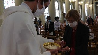 Religious ceremonies resume in France