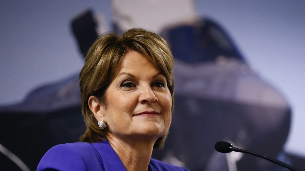 Marillyn Hewson, a Lockheed Martin elnök-vezérigazgatója bejelentette visszavonulását