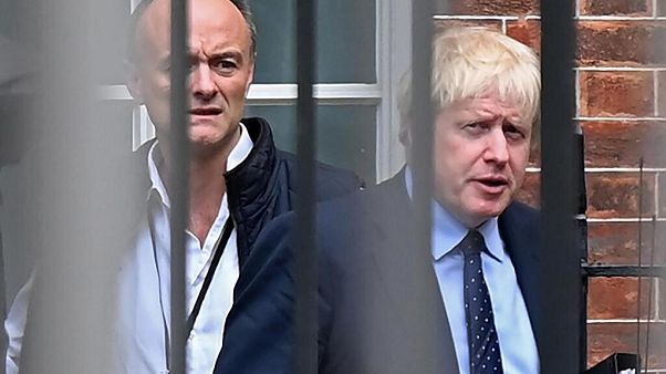 Dominic Cummings ve Boris Johnson Dominic Cummings ve Boris Johnson