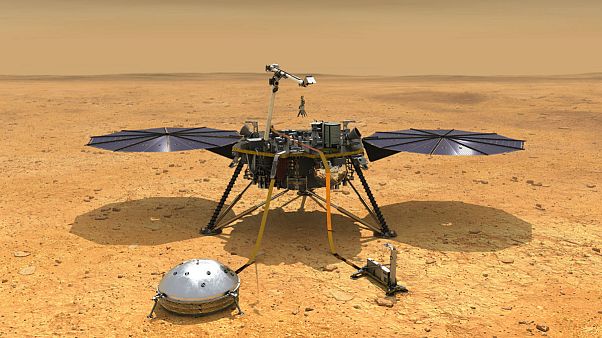 Space Mars Landing Space Mars Landing